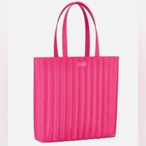 Kate Spade Pink Quilted Nylon Tote Bag